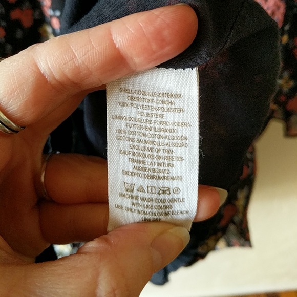 🖤sold🖤Free People Doll Pants Chiffon Mini Dress - Picture 5 of 5